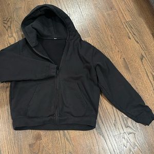 Alo Yoga Mens sz Large Black Hoodie